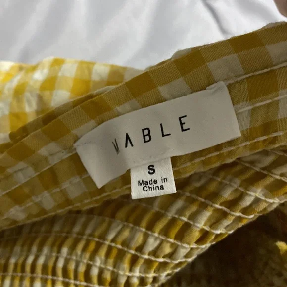 Mable yellow gingham two piece - Picture 8 of 9